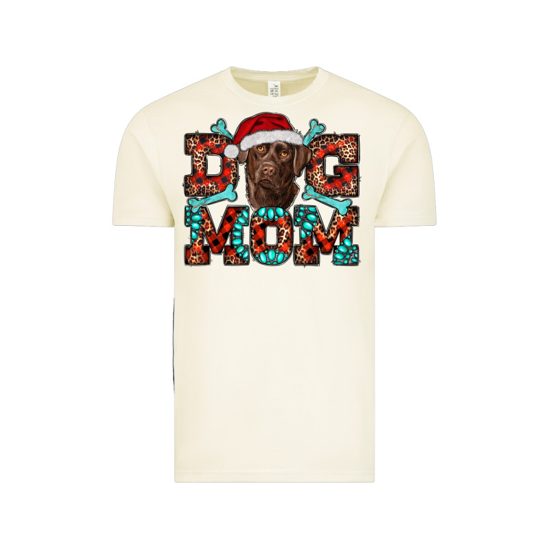 Christmas Labrador Dog Mom Vintage Tee by RanaPortraitStore | Teevron