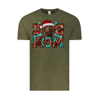 Vintage Olive Christmas Labrador Dog Mom Vintage Tee - RanaPortraitStore