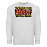Dove Grey ladybug one background Premium Sweatshirt - BarkalooDesign