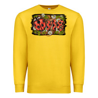 Lemon ladybug one background Premium Sweatshirt - BarkalooDesign