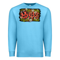 Ocean Blue ladybug one background Premium Sweatshirt - BarkalooDesign
