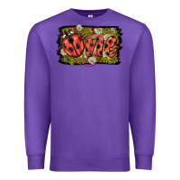 Purple ladybug one background Premium Sweatshirt - BarkalooDesign