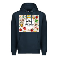 Navy the influence of a good teacher can never be erase Premium Hoodie - MaliasSmallBusiness