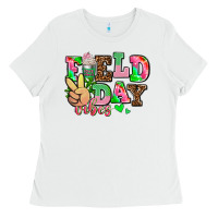 White field day vibes Ladies Tee - AdoDesignShop