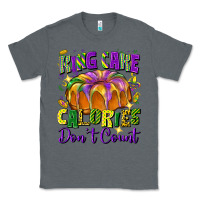 Charcoal Heather king cake calories don't count Classic Tee - FaDigitalArtStudio