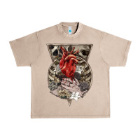 French Oak Flower Skeleton Urban Heavy Tee - RanaPortraitStore