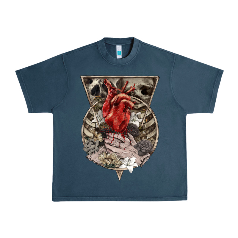 Flower Skeleton Urban Heavy Tee by RanaPortraitStore | Teevron