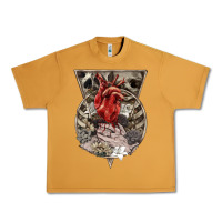 Peanut Butter Flower Skeleton Urban Heavy Tee - RanaPortraitStore