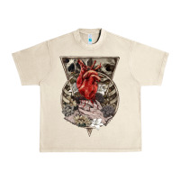 Sandshell Flower Skeleton Urban Heavy Tee - RanaPortraitStore