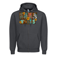 Smoke western mama vibes Zipper Hoodie - FaDigitalArtStudio