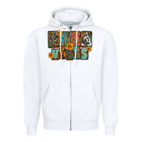 White western mama vibes Zipper Hoodie - FaDigitalArtStudio