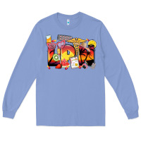 Colony Blue summer lpn Long Sleeve Tee - Zillion Design Studio