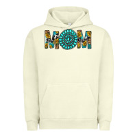 Pigment Pistachio Western Mom With Turquoise Gemstone Urban Hoodie - BundleAndBundleShop