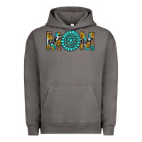 Pigment Tornado Western Mom With Turquoise Gemstone Urban Hoodie - BundleAndBundleShop