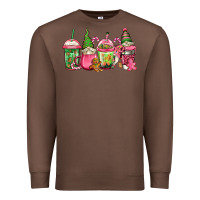 Chestnut pink christmas gnomes coffee cups Premium Sweatshirt - Jasminsmagicworld