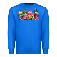 True Royal pink christmas gnomes coffee cups Premium Sweatshirt - Jasminsmagicworld