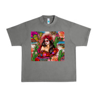 Tornado mexico girl serape Urban Heavy Tee - Zillion Design Studio