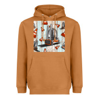 Meerkat forklift seamless pattern Heavyweight Hoodie - BundleAndBundleShop