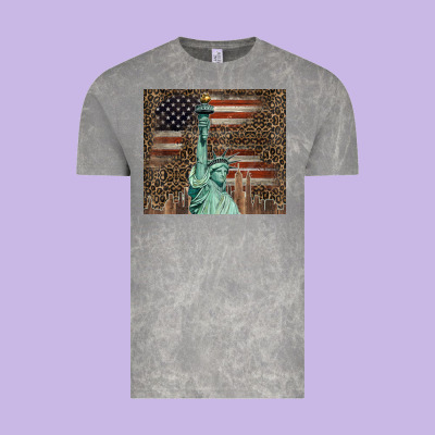 Statue Of Liberty Tumbler Vintage Tee Designed By Barkaloodesign