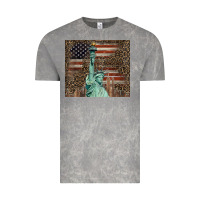 Cloud Rock statue of liberty tumbler Vintage Tee - BarkalooDesign