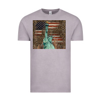 Vintage Zinc statue of liberty tumbler Vintage Tee - BarkalooDesign