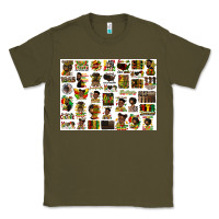 Army Green juneteenth bundle preview Classic Tee - HRA Design Shop