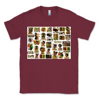 Burgundy juneteenth bundle preview Classic Tee - HRA Design Shop