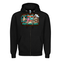 Black cma Zipper Hoodie - RacoonDesign