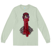 Matcha gobble head Long Sleeve Tee - RanaPortraitStore