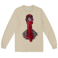 Mushroom gobble head Long Sleeve Tee - RanaPortraitStore