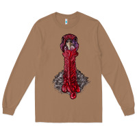 Toasted Coconut gobble head Long Sleeve Tee - RanaPortraitStore