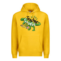 Lemon teacher saurus Premium Hoodie - MaliasSmallBusiness
