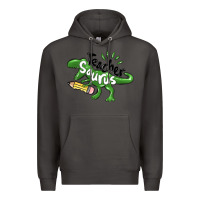 Smoke teacher saurus Premium Hoodie - MaliasSmallBusiness