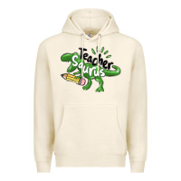 Tofu teacher saurus Premium Hoodie - MaliasSmallBusiness