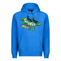 True Royal teacher saurus Premium Hoodie - MaliasSmallBusiness