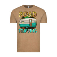 Vintage Coffee road tripping Vintage Tee - texasbilliewilder