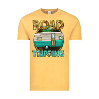 Vintage Mustard road tripping Vintage Tee - texasbilliewilder