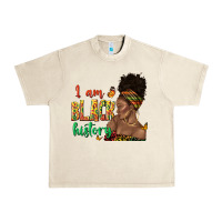 Sandshell i am black history afro black woman juneteenth Urban Heavy Tee - texasbilliewilder