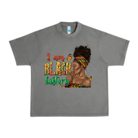 Tornado i am black history afro black woman juneteenth Urban Heavy Tee - texasbilliewilder