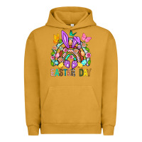 Pigment Peanut Butter Easter Day Rainbow Urban Hoodie - BundleAndBundleShop
