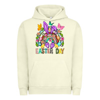 Pigment Pistachio Easter Day Rainbow Urban Hoodie - BundleAndBundleShop