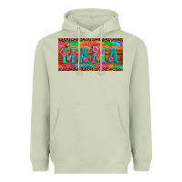 Matcha mama tie dye license plate template Heavyweight Hoodie - Artiststas