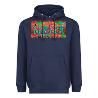 Navy mama tie dye license plate template Heavyweight Hoodie - Artiststas