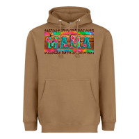 Toasted Coconut mama tie dye license plate template Heavyweight Hoodie - Artiststas