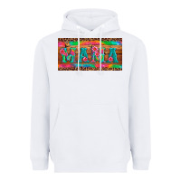 White mama tie dye license plate template Heavyweight Hoodie - Artiststas
