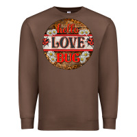 Chestnut hello love bug ladybug ornament Premium Sweatshirt - BarkalooDesign