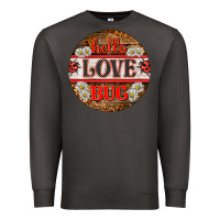 Smoke hello love bug ladybug ornament Premium Sweatshirt - BarkalooDesign