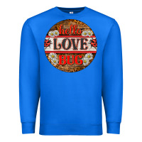 True Royal hello love bug ladybug ornament Premium Sweatshirt - BarkalooDesign