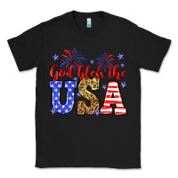 Black God bless the USA Classic Tee - Neo Western