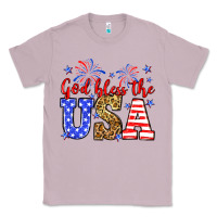 Lilac God bless the USA Classic Tee - Neo Western
